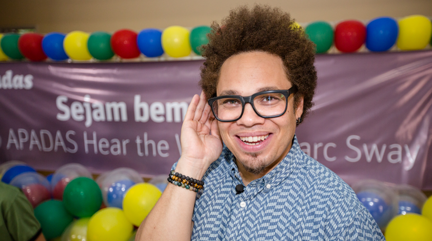 Marc Sway was born in Männedorf on Lake Zurich in 1979, and is considered the best live performer in Switzerland. He has been actively involved in promoting better hearing as an ambassador for the Hear the World Foundation since 2017.