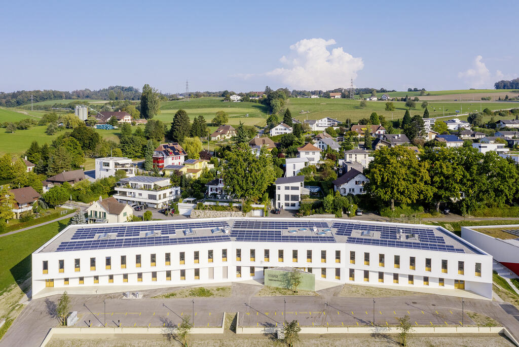 Sonova Wireless Competence Center in Murten exterior