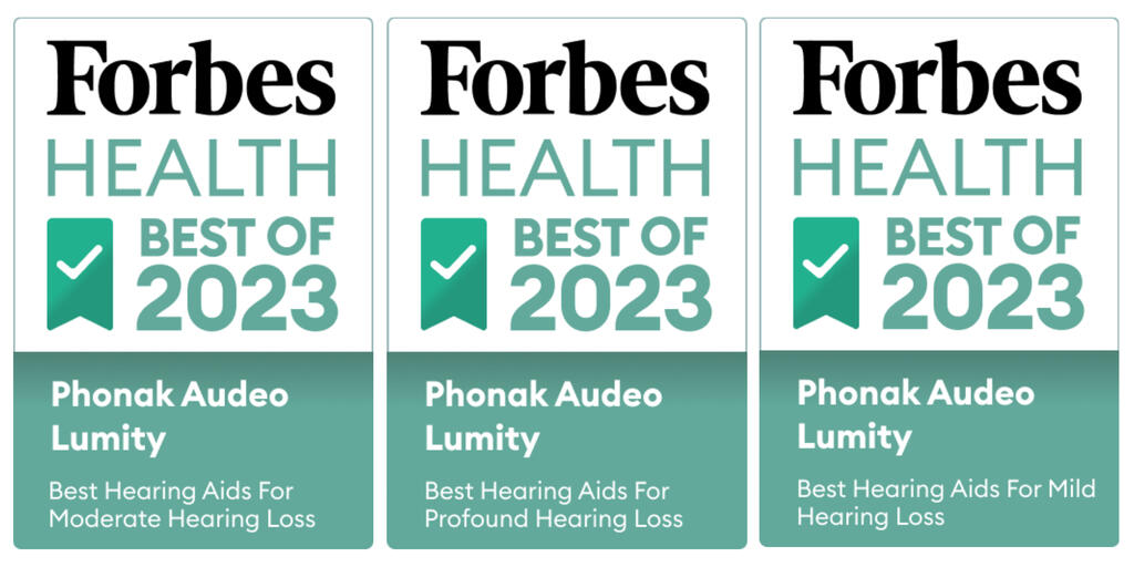 Forbes Health Phonak Lumity Best of 2023 