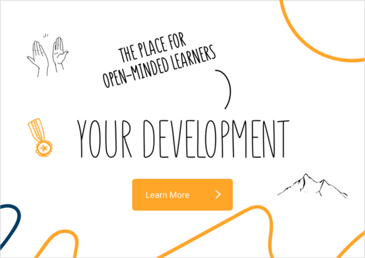 Your development - the place for open-minded learners