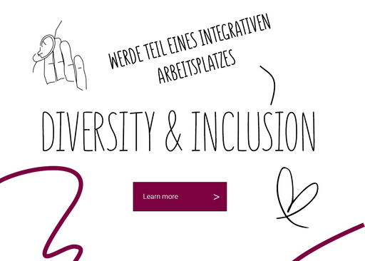 Diversity & inclusion - werde Teil eines integrativen Arbeitsplatzes