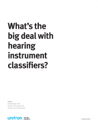 Whats the big deal with hearing instrument classifiers?