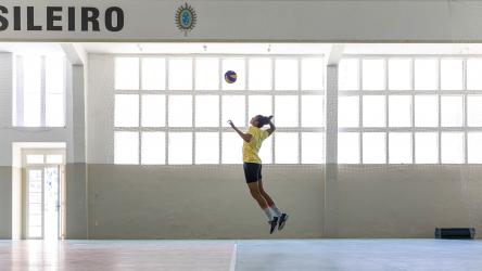 Natália Martins training