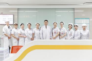 Dr. Qiu ad his team