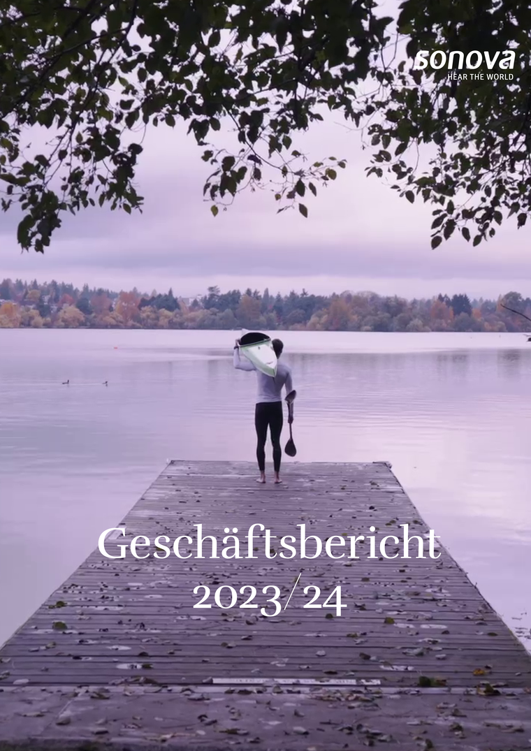 Cover Geschäftsbericht 2023/24